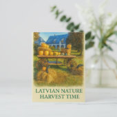 Letse Natuur - Oogsttijd Briefkaart (Staand voorkant)