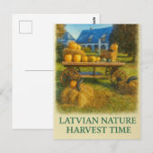Letse Natuur - Oogsttijd Briefkaart (Voorkant / Achterkant)
