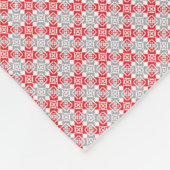 Letse ochtend ZON geometrisch patroon VI Fleece Deken (Hoek)