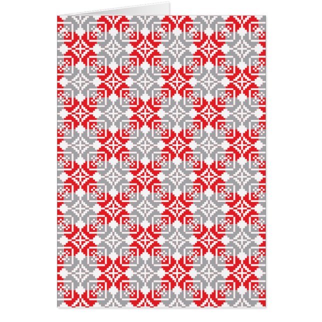 Letse ochtend-ZUN geometrisch patroon VI (Voorkant)