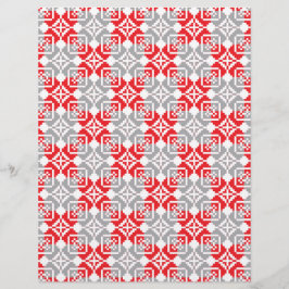 Letse ochtend-ZUN geometrisch patroon VI