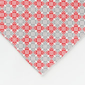 Letse ochtend-ZUN geometrisch patroon VI Fleece Deken (Hoek)