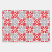 Letse ochtend-ZUN geometrisch patroon VI Inpakpapier Vel (Voorkant 2)