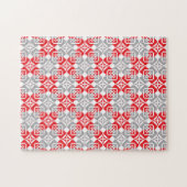 Letse ochtend-ZUN geometrisch patroon VI Legpuzzel (Horizontaal)