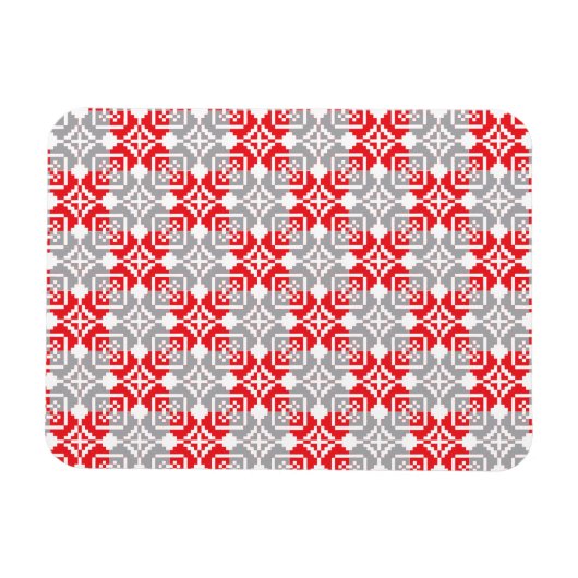 Letse ochtend-ZUN geometrisch patroon VI Magneet (Horizontaal)