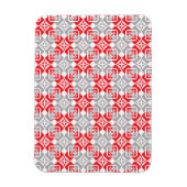 Letse ochtend-ZUN geometrisch patroon VI Magneet (Verticaal)