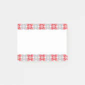 Letse ochtend-ZUN geometrisch patroon VI Post-it® Notes (Voorkant)