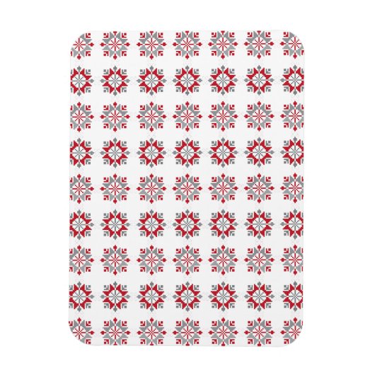 Letse ochtend - ZUN geometrisch patroon VII Magneet (Verticaal)