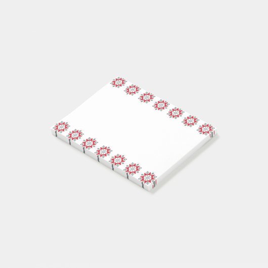 Letse ochtend - ZUN geometrisch patroon VII Post-it® Notes (Schuin)