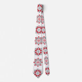 Letse ochtend - ZUN geometrisch patroon VII Stropdas (Voorkant)