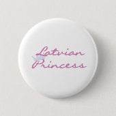 Letse prinses ronde button 5,7 cm (Voorkant)