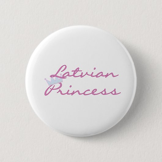 Letse prinses ronde button 5,7 cm (Voorkant)