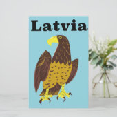 Letse reisposter. (Staand voorkant)