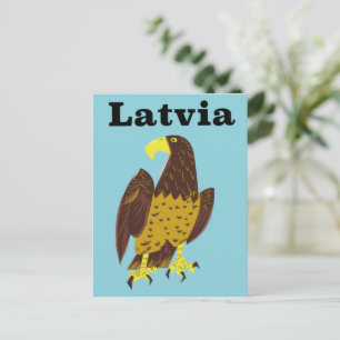Letse reisposter. briefkaart