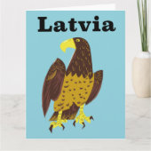 Letse reisposter. kaart (Voorkant)