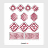 Letse symbolen Jumis Morning Star Sticker (Vel)