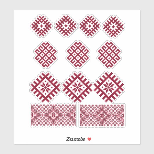 Letse symbolen Jumis Morning Star Sticker (Vel)