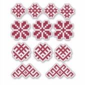 Letse symbolen: Sun Moon Star Jumis Sticker (Voorkant)