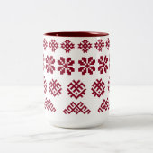 Letse symbolen: Sun Moon Star Jumis Tweekleurige Koffiemok (Center)