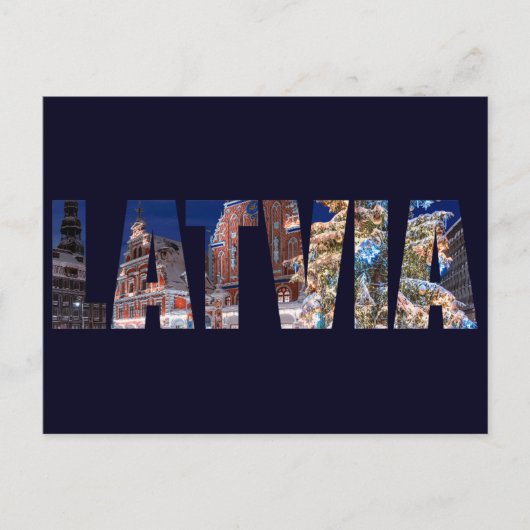 Letse tekst met verlichte kerstboom briefkaart (Voorkant)