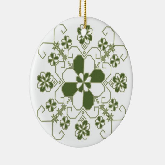 Letse versiering keramisch ornament (Rechts)