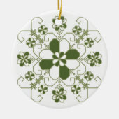 Letse versiering keramisch ornament (Voorkant)