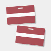 Letse vlag badge (Voor- en achterkant)