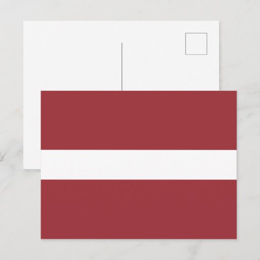 Letse vlag briefkaart (Voorkant / Achterkant)