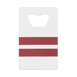 Letse vlag creditkaart flessenopener