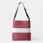 Letse vlag crossbody tas (Achterkant)