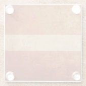 Letse vlag glazen onderzetter (Achterkant)