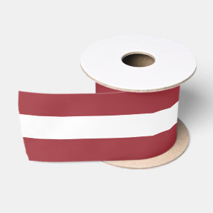 Letse vlag kleuren lint, Letland Satijnen Lint