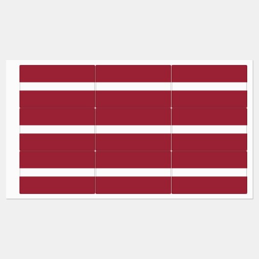 Letse vlag labels (Vel)