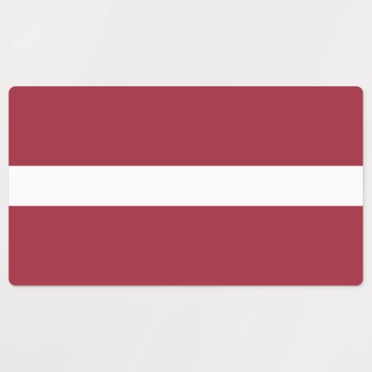 Letse vlag labels (Design 1)