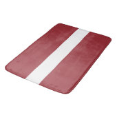 Letse vlag (Letland) Badmat (Gekanteld)