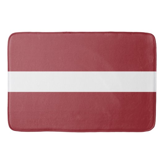 Letse vlag (Letland) Badmat (Voorkant)