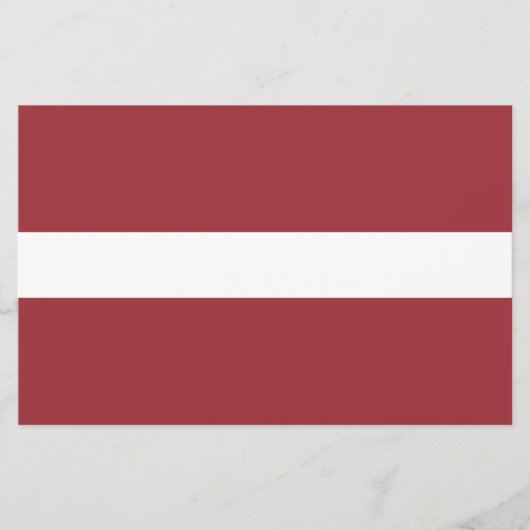 Letse vlag (Letland) Briefpapier (Voorkant)