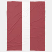 Letse vlag (Letland) Fleece Deken (Voorkant)