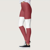 Letse vlag (Letland) Leggings (Links)