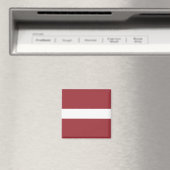 Letse vlag (Letland) Magneet (Insitu (Vaatwasser))