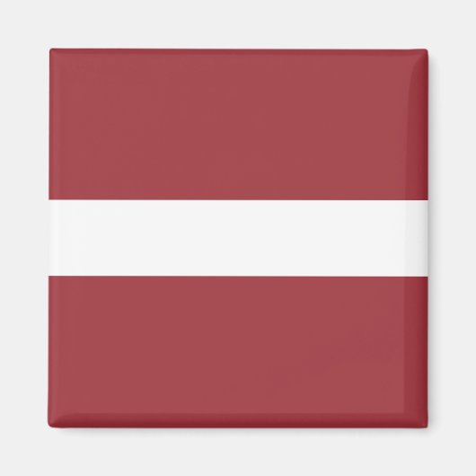 Letse vlag (Letland) Magneet (Voorkant)