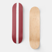 Letse vlag (Letland) Persoonlijk Skateboard (Voorkant)