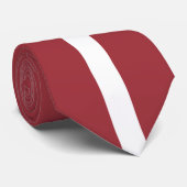 Letse vlag (Letland) Stropdas (Opgerold)