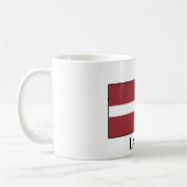 Letse vlag (Lets) Koffiemok (Links)