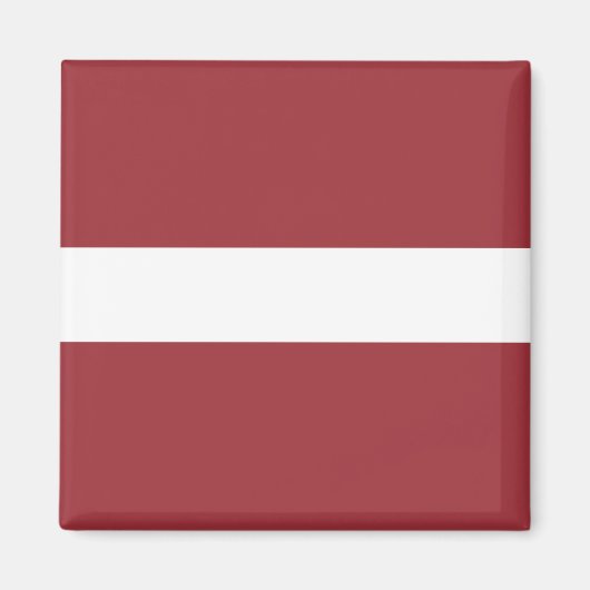 Letse vlag (Lets) Magneet (Voorkant)