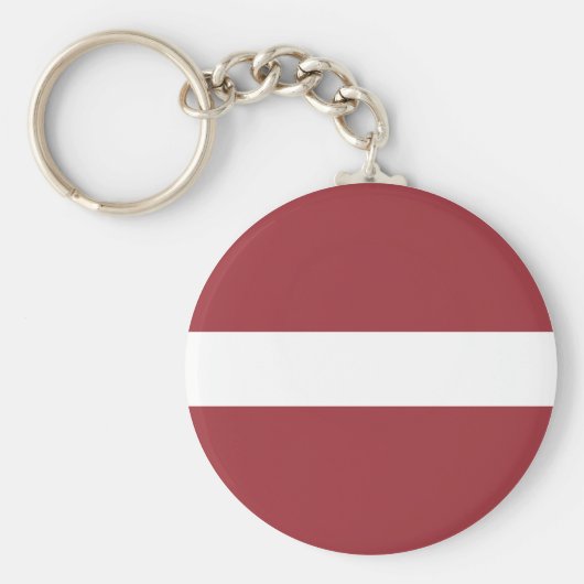Letse vlag (Lets) Sleutelhanger (Voorkant)