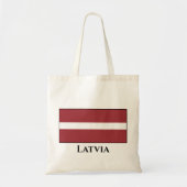 Letse vlag (Lets) Tote Bag (Voorkant)