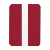 Letse vlag magneet (Verticaal)