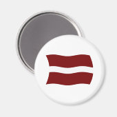 Letse Vlag Magneet (Voorkant / Achterkant)