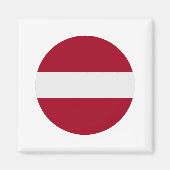 Letse vlag magneet (Voorkant)